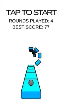 Twist Blocks Endless Tap Jump Screen Shot 0