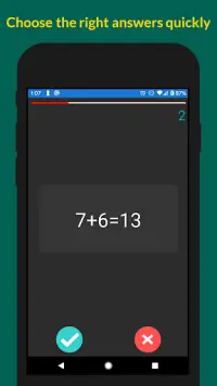Math Quiz Screen Shot 0