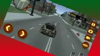 3D سان الجيش سائق سيارة Screen Shot 4