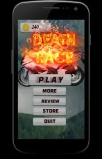 Death Moto Bike Racing 3D Game Screen Shot 0