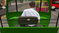 tuk tuk rickshaw drive simulator Screen Shot 2