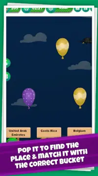 Pop Pop: Balloon Game on Places, Cities, Countries Screen Shot 5