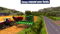 Landbouw Tractor Thresher Driving 21-Real Farming Screen Shot 1
