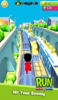 Subway Baby Run Hero Dash Screen Shot 2