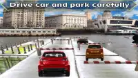 ciudad carretear coche estacionamiento 3D manía Screen Shot 0