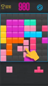 Neon Blocks Screen Shot 1