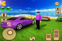 Tourist Bus Simulator 2019: giochi Beach Bus Screen Shot 4