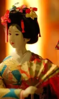 Muñecas japonesas Rompecabezas Screen Shot 0