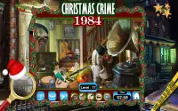 Christmas Crime Hidden Objects Screen Shot 6