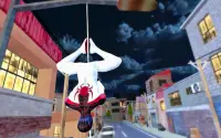 Corde Spider Hero Lutte Ninja Gangster Crime City Screen Shot 4