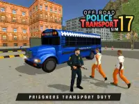 OffRoad Polizei Transport Sim Screen Shot 6