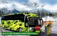 Militare trasporto autobus Screen Shot 3