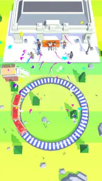 Play Train Racing 3D Screen Shot 1