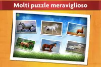 Gioco Cavalli Puzzle Bambini Screen Shot 6
