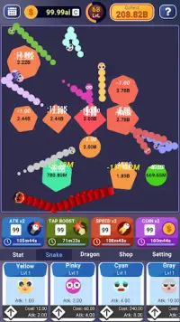 Idle Snakes - io games Screen Shot 3
