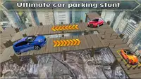 ciudad carretear coche estacionamiento 3D manía Screen Shot 2