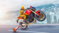 モトレーシングスタントバイクゲーム Screen Shot 3
