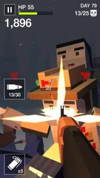 Cube Killer Zombie - FPS Survival Screen Shot 3