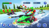 Jet Ski Boat Racing: Robot Shooting Water Race Screen Shot 8