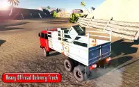 Offroad Cargo Truck Jogo 2017 Screen Shot 0