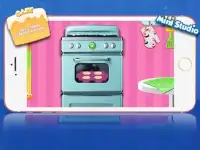 🍰Princess's candy bake cake🍰-cooking sugar cakes Screen Shot 9