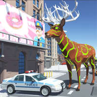 Deer Simulator hươu giả thành phố động vật