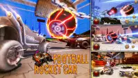 Rocket Car Ball Race Arena: Car Soccer League Screen Shot 4