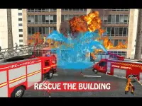 Emergency Fire Fighter Simulator: Fire Engine Game Screen Shot 1