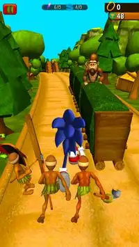 Sonic Run 3D Game Screen Shot 2