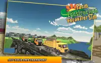Offroad Farming Construction Excavator Sim Game Screen Shot 2