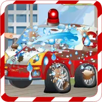 Auto Waschen Spiele : Ambulanz Screen Shot 1
