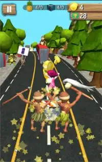 Subway Poppy : Amazing Trolls 3D Game Screen Shot 2