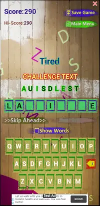 Jumble Words: The free word game Screen Shot 7