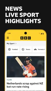 BBC Sport - News & Live Scores Screen Shot 0