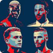 Guess Manchester United Players on Pop Art