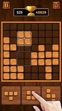 Wood Block Puzzle Screen Shot 1