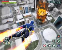 Light Speed Hero Rescue City : Flying Rope Hero 3d Screen Shot 11
