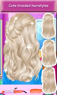 Ice Queen Rainbow Hair Salon Screen Shot 4