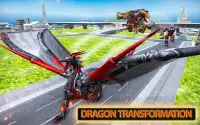 Flying Dragon Robot Transform Iron Robot Hero War Screen Shot 12