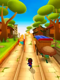 Ninja Kid Run Free - Fun Games Screen Shot 5