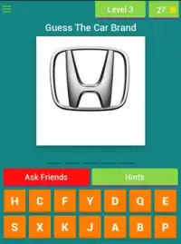 Guess The Car Logo Quiz Screen Shot 10
