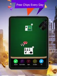 Blackjack 21 - Free Card Games Screen Shot 6