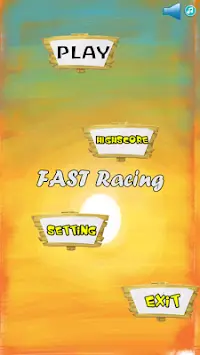 3D Fast Car Racing Screen Shot 0
