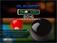 jouer mieux snooker 2016 Screen Shot 0