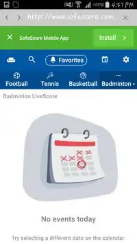 Best Badminton Live Score Screen Shot 3