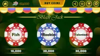 Blackjack - Casino Card Game Screen Shot 2
