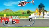 Fire Engine Rescue Truck Games Screen Shot 2