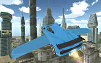 Flying Car Simulator Xtreme 3D Screen Shot 2