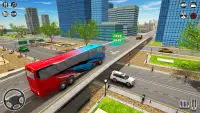 Modern Bus Parking Simulator: New Bus Games 2021 Screen Shot 0
