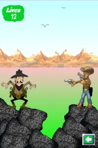 Wild West Cowboy Shootout Game Screen Shot 2